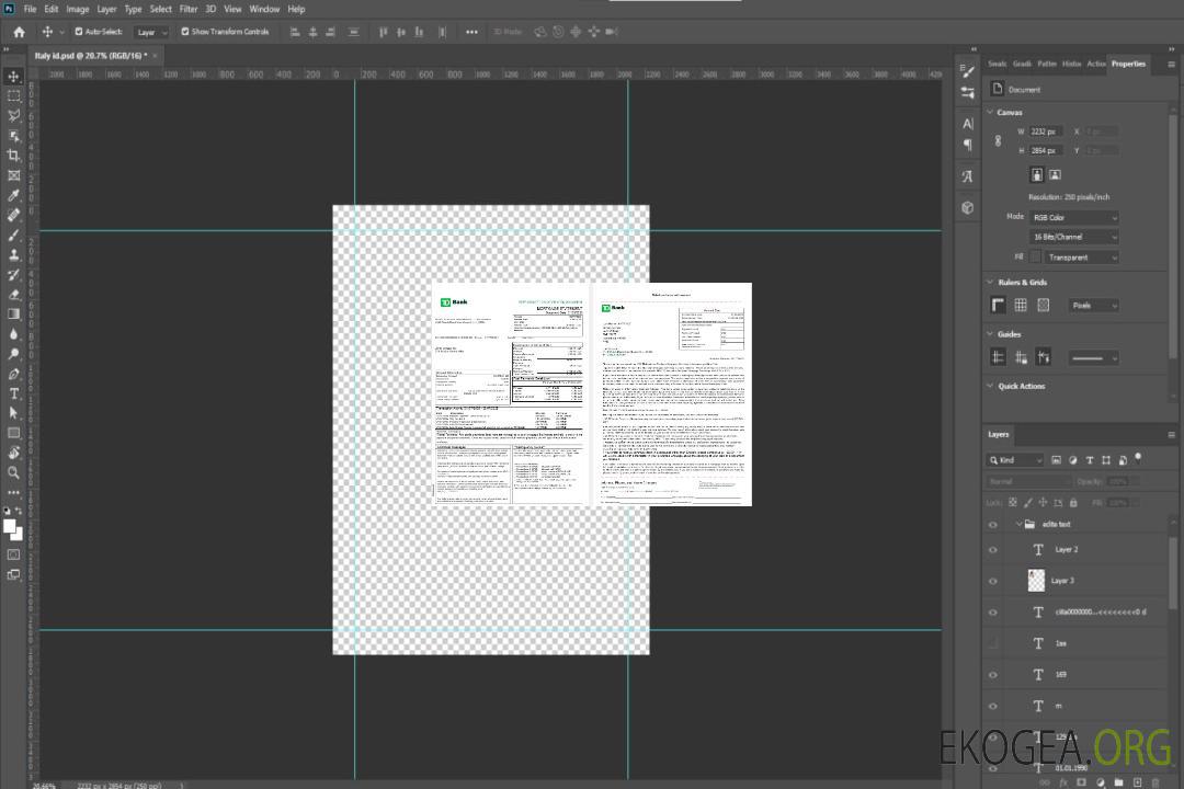 Relevé hypothécaire de la banque TD aux États , Unis aux formats Word et PDF, 3 pages 1 , 2 template